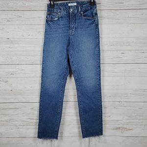 HP🎉 Good American straight leg ankle jeans